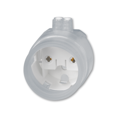 Soclu BJB G13 de capat T8 cu protectie silicon IP 67