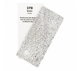 270 Scrim BLACK & SILVER -  7,62m x 1,22m