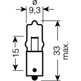 64111 5W 12V BA9S