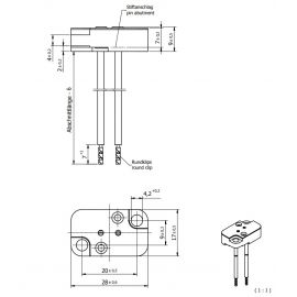 SOCLU G 6,35 / GY 6,35 / GZ 6,35 COD 901