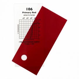 106 Primary Red -  7,62m x 1,22m