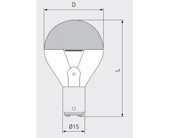 00936015  24V 40W BA15d AXIAL - DR. FISCHER