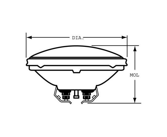 41667 650W 120V MFL Srew DWE PAR36