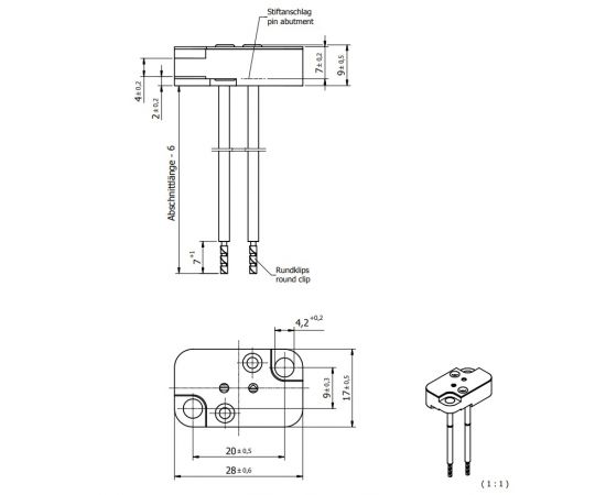 SOCLU G 6,35 / GY 6,35 / GZ 6,35 COD 901