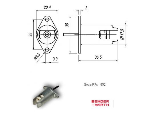 SOCLU R7s COD 952