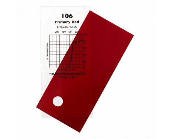 106 Primary Red -  7,62m x 1,22m