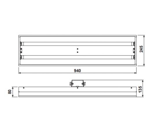 Lampa cu ultraviolete UVC 2 x 30W - DIRECT II 