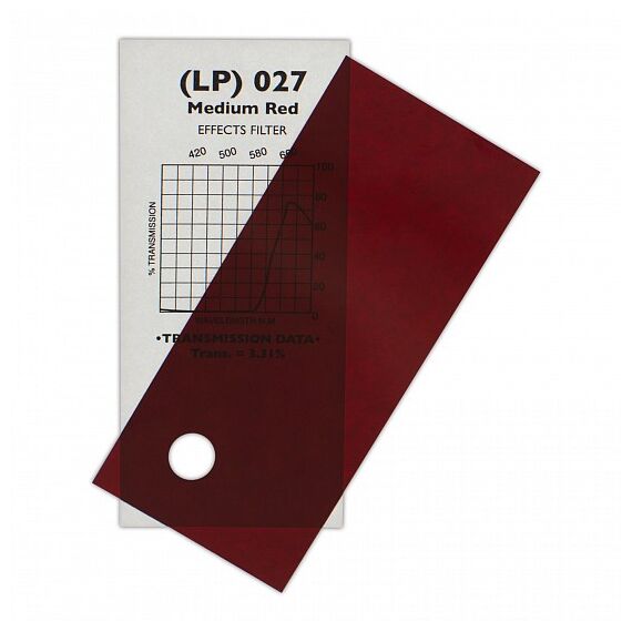 027 Medium Red -  0,55m x 1,22m
