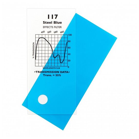 117 Steel Blue - 0,55m x 1,22m